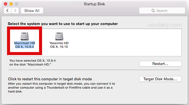 how do make a recovery disk for mac os x yosemite